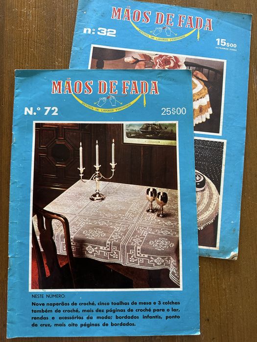 Revista mãos de fada Número 32 e 72