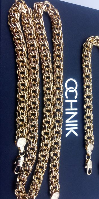 Bizuteria męska,splot galibardi,BMW, biżuteria,750,LV,złoto,316L, MK