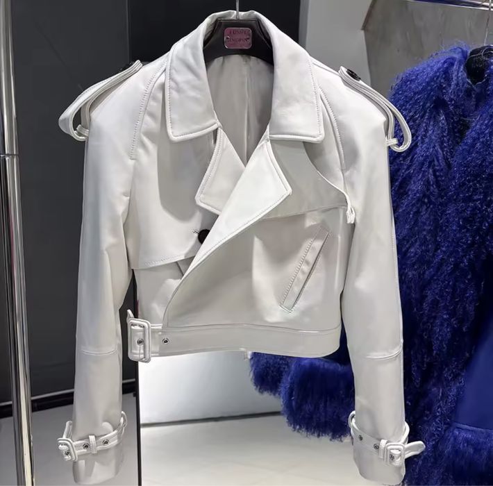 Kontantto kurtka skora naturalna czerwien xs-3xl