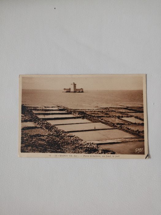 Le chapus widokówka Francja