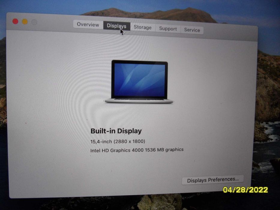 Apple MacBook Pro Retina 2012