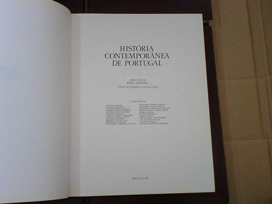 História Contemporânea de Portugal 7 Vol.
