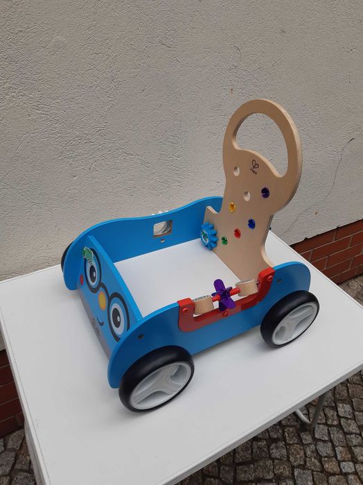 Drewniany pchacz Hape. Hape Baby Einstein chodzik. 1/3 ceny nowego.