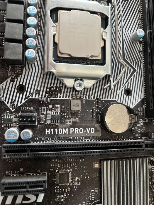 Plyta msi z procesorem i5 7500