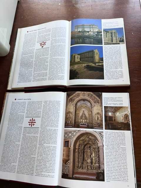 Lote 5 Livros sobre Património de Portugal (Castelos, Igrejas e Maravilhas)
