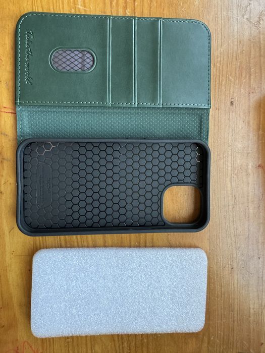 Capa TUCCH p/ Iphone 13 tipo carteira