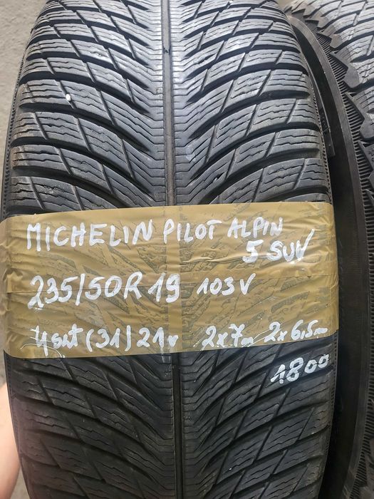 opony 235/50/19 michelin pilot alpin 5 suv