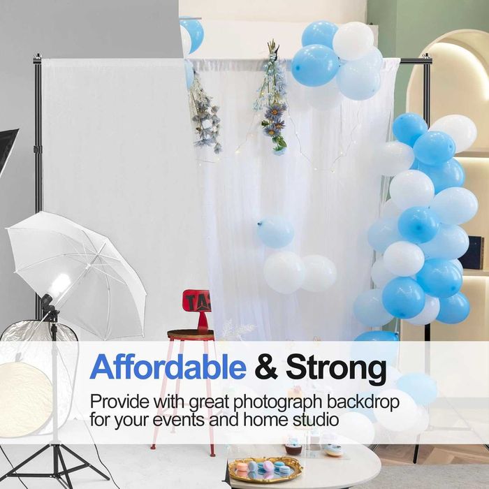 Stojak do tła  zdjęcia, 2 x 3 m EMART