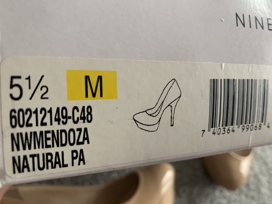 Buty beż 35,5 Nine West