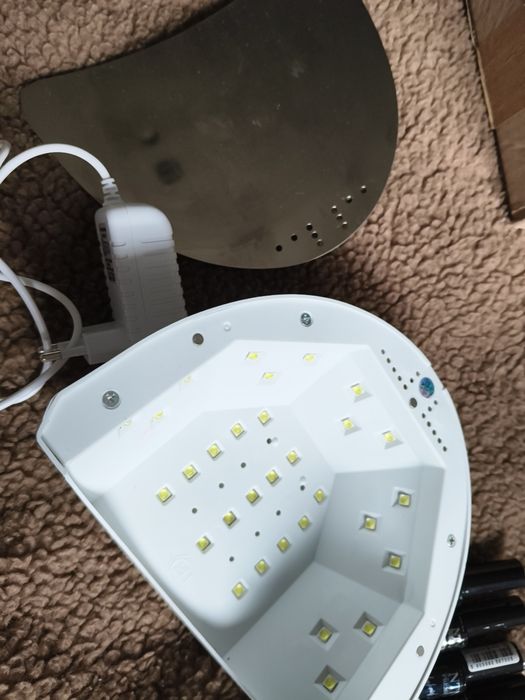 Zestaw Lampa do paznokci lakiery