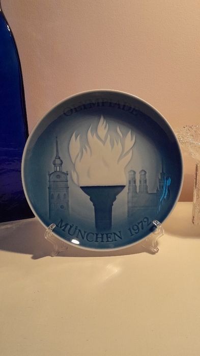 Porcelanowy talerzyk B&G - Olimpiada Monachium 1972( kolekcjonerski)