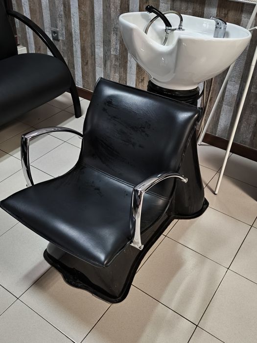 Rampas de lavagem barbeiro/cabeleireiro