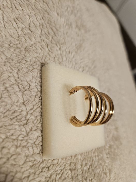 Nowe kolczyki kółka.