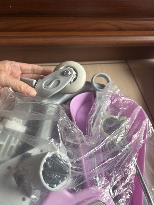 Дитячий самокат 5в1 рожевий