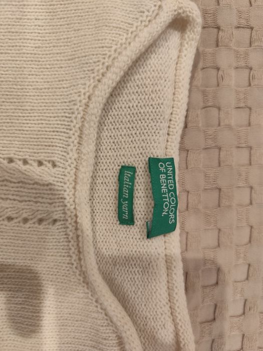 Camisola branca de menina, tamanho 8anos