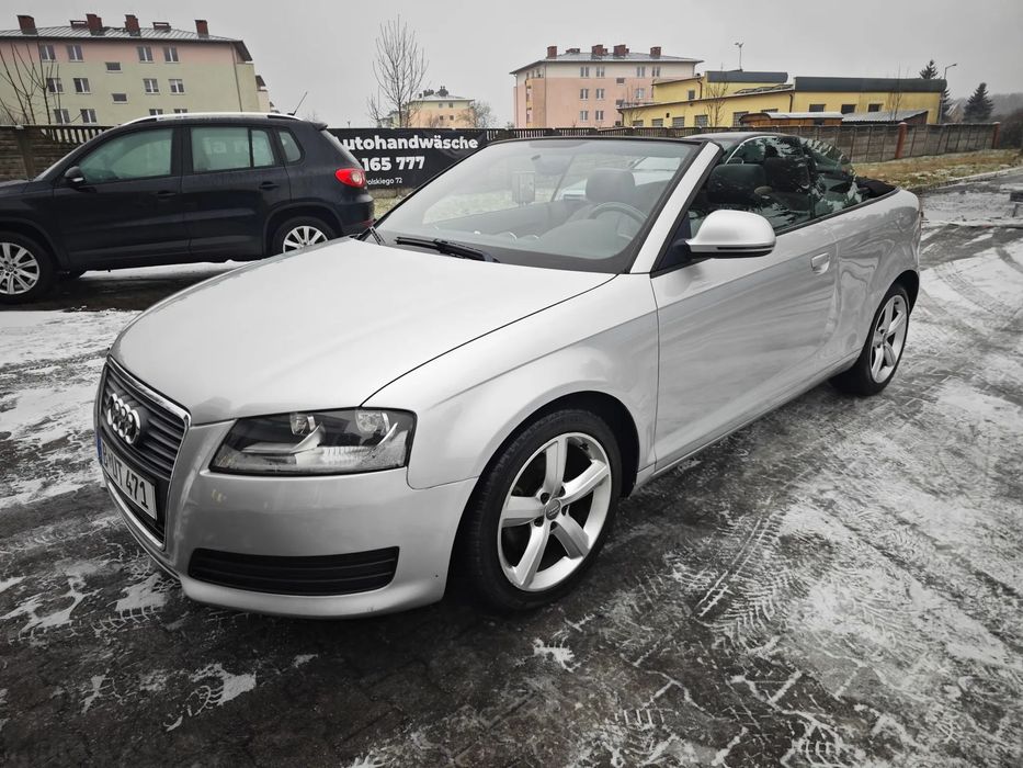 Audi A3 Cabrio Audi A3 Cabrio 2.0 TDI ABT 205 KM – Skóry, Navi, Kamera