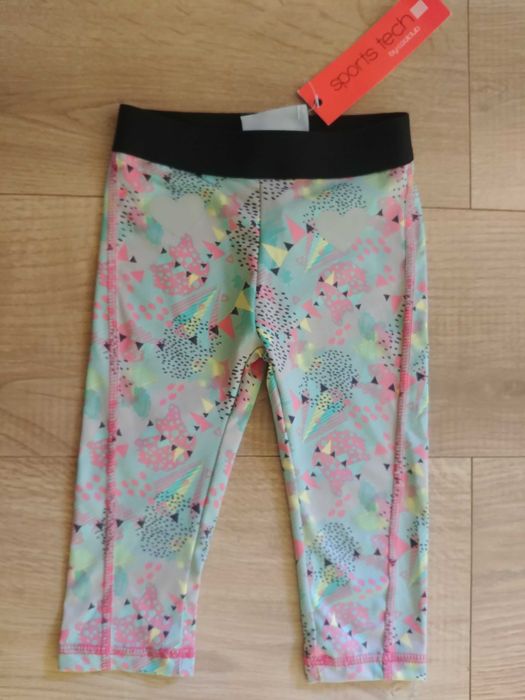 Nowe Smyk 104 Sports Tech legginsy dla dziewczynki