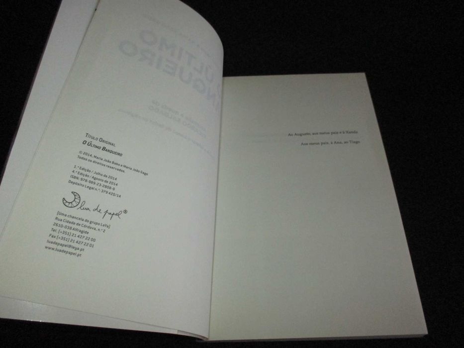 Livro O Último Banqueiro Ascensão e Queda de Ricardo Salgado