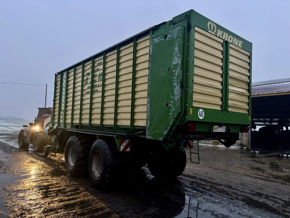 Krone ZX 45 gd, Przyczepa Samozbierająca