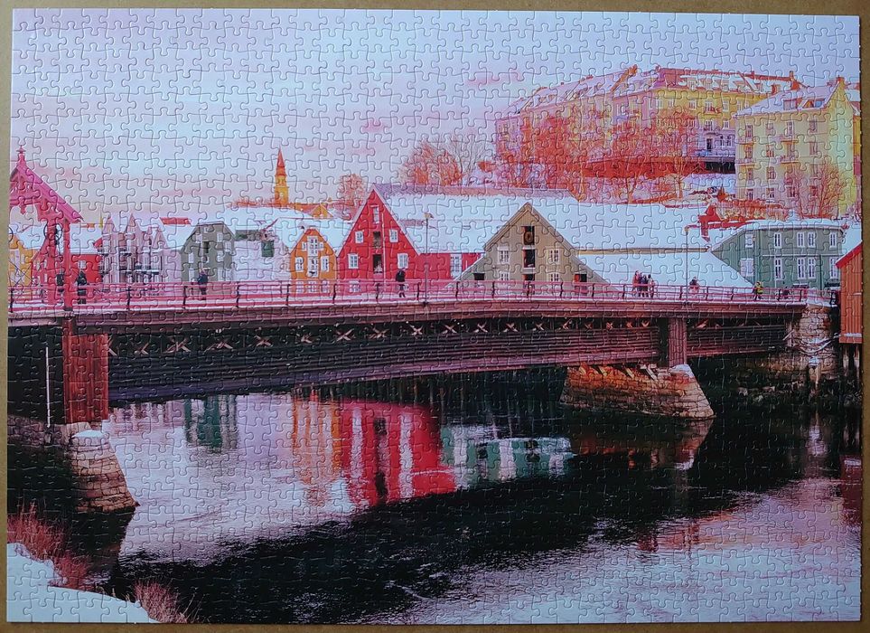 Puzzle Tactic 1000 - Nidelva w Trondheim