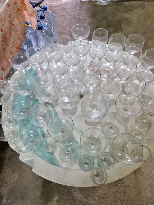 Copos  varios de vidro