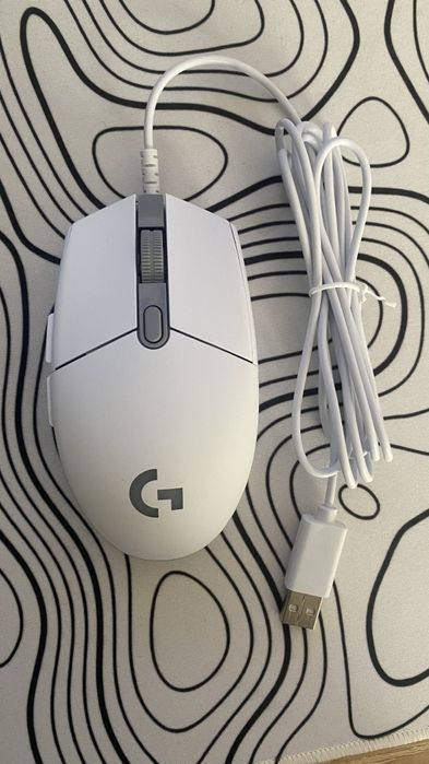 Игровая мышь Logitech G102 Lightsync (White)