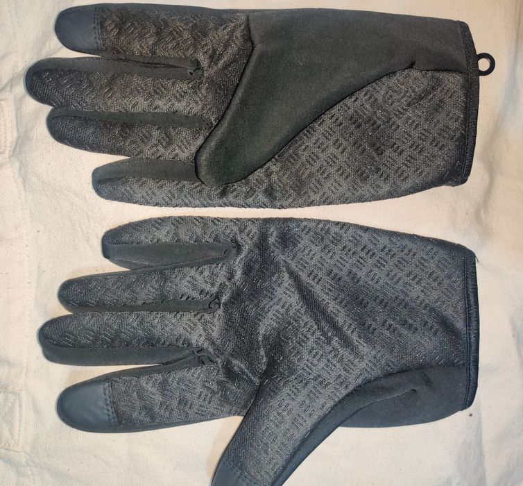 Чорні Сенсорні термо-рукавички Winds Stopper чорний HKXY/GOHIKE