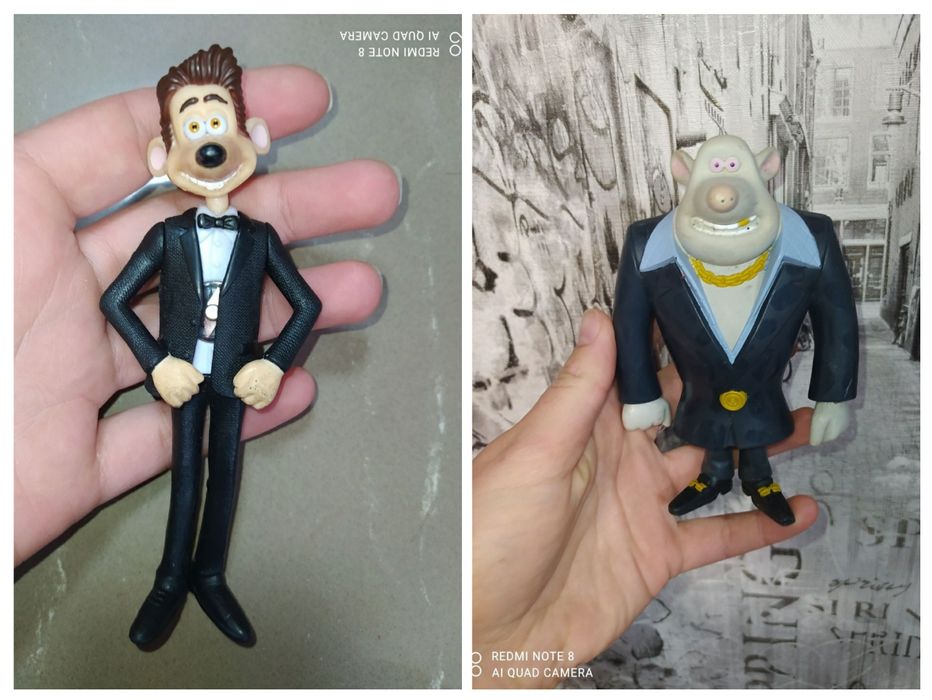 Фігурка Roddy Rat з компасом FLUSHED AWAY WHITEY