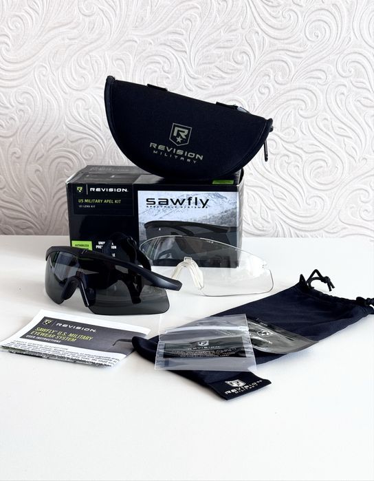 Окуляри балістичні Revision Sawfly US Military Apel Kit