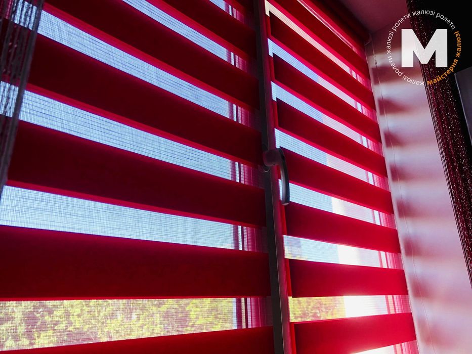 Рулонні штори, вимірювання + установка. Жалюзі день ніч. Римські штори