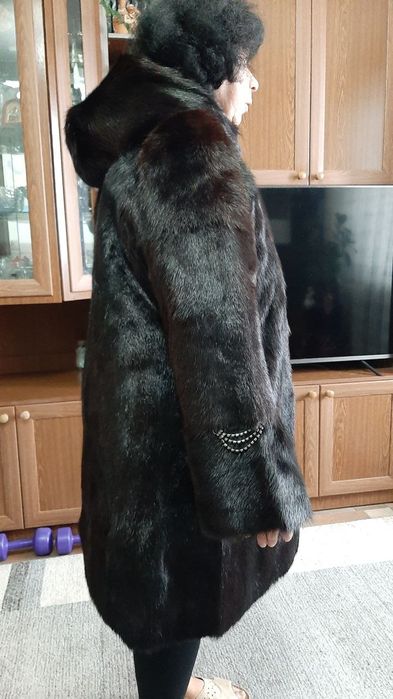 Шуба со степной норки