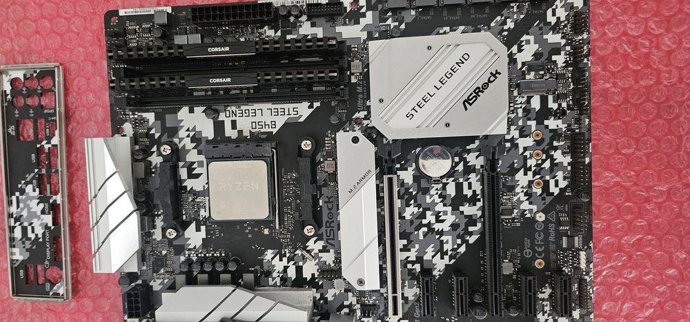 Kit ryzen 7 5800x3d + Asrock B450 Steel Legend + 32gb ddr4 3600