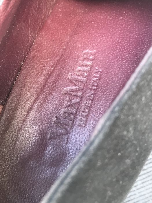 Max Mara sapatos de salto alto pretos 39,5 camurça
