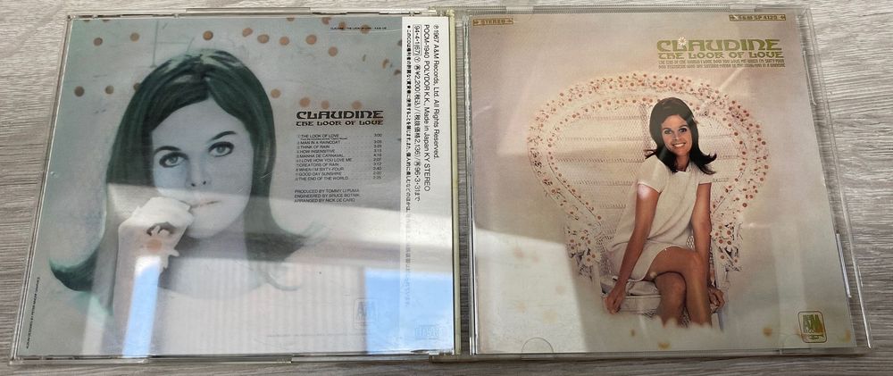 Claudine Longet "The Look of Love" CD Japonia OBI