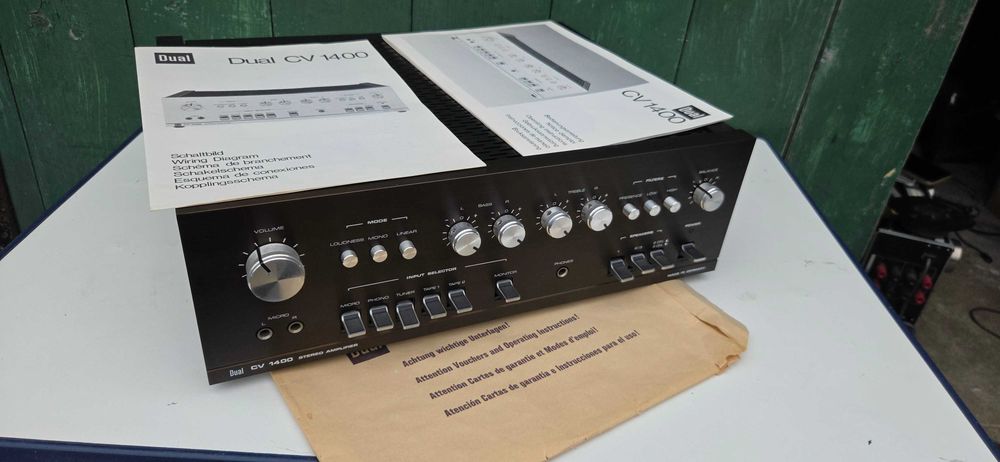 Wzmacniacz DUAL CV-1400 vintage + instrukcje