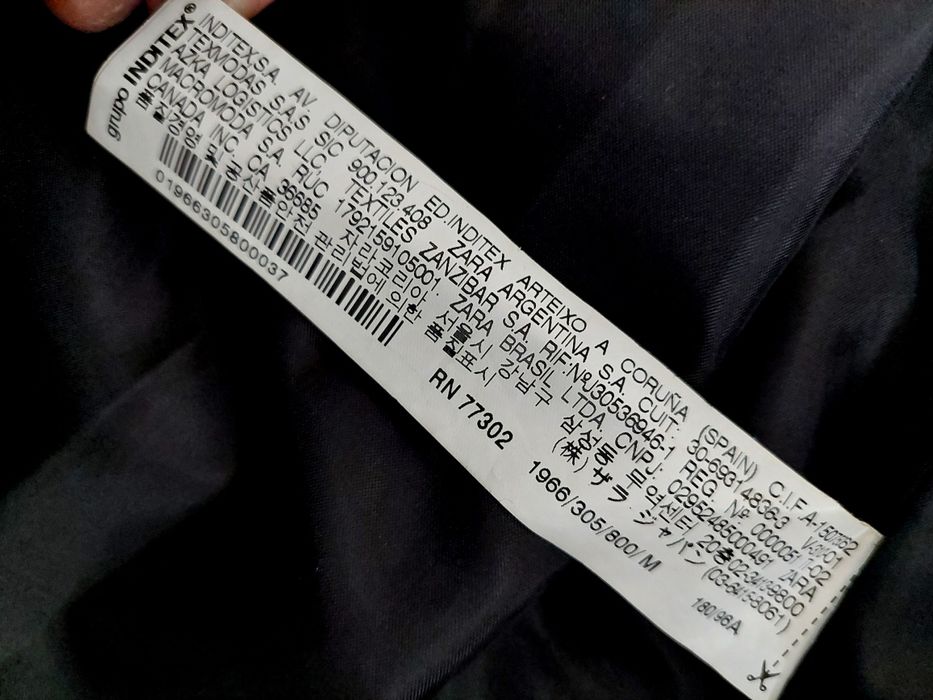 Kurtka męska zimowa Zara Man M