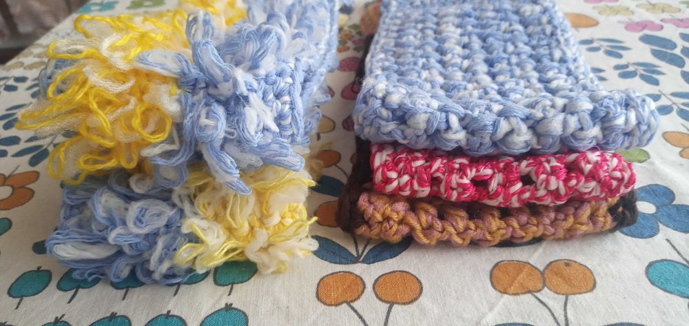 Мочалка для душа , нитка ДАРНИЧАНКА.