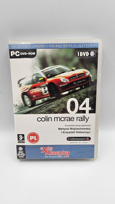 Colin McRae Rally 04 gra PC DVD