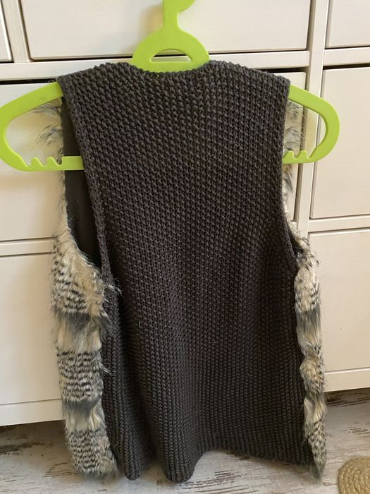 Kamizelka futerko stradivarius S boho