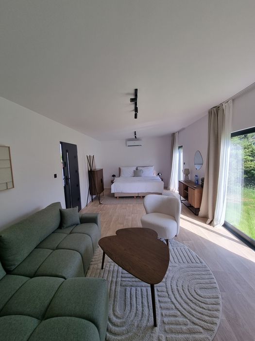 Pawilon domek na ramie kontener całoroczny kosmetyczny handlowy