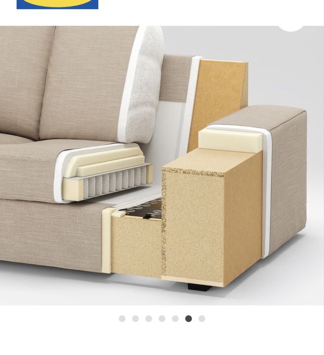 Sofa kivik do ikea (3 lugares)