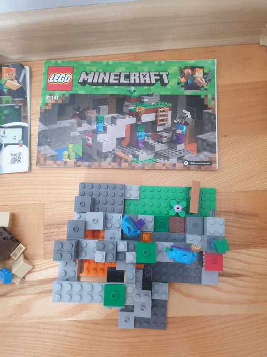 2 Zestawy Lego Minecraft 21148 i 21141