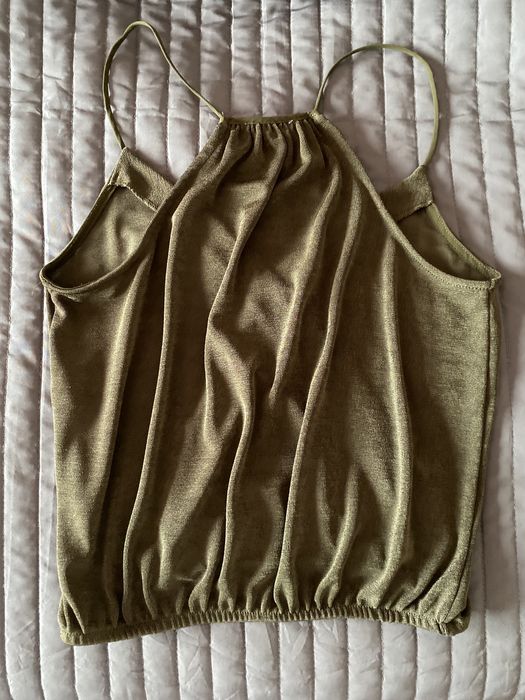 Top de alças Bershka