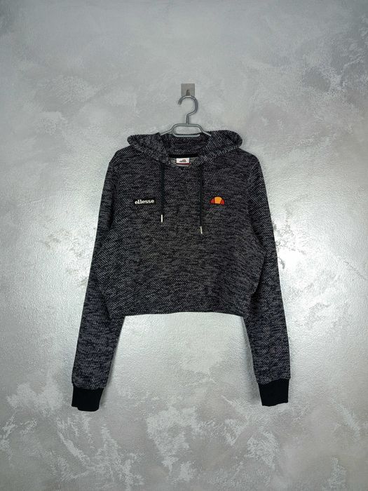 Damski Crop Top Ellesse M/L bluza z kapturem hoodie