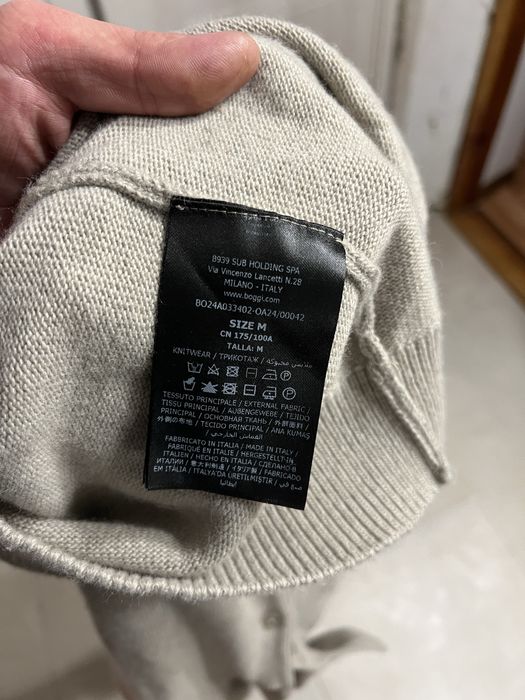 Boggi Milano cashmere sweater