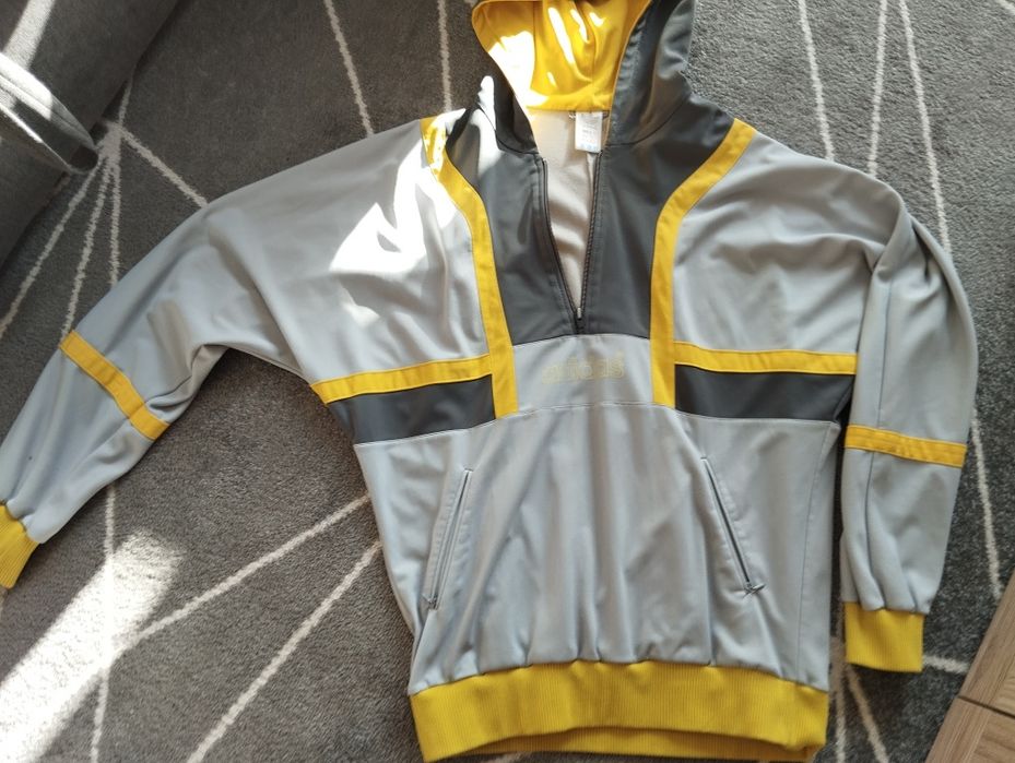 Bluza z kapturem Adidas Las Vegas z lat 80 Vintage