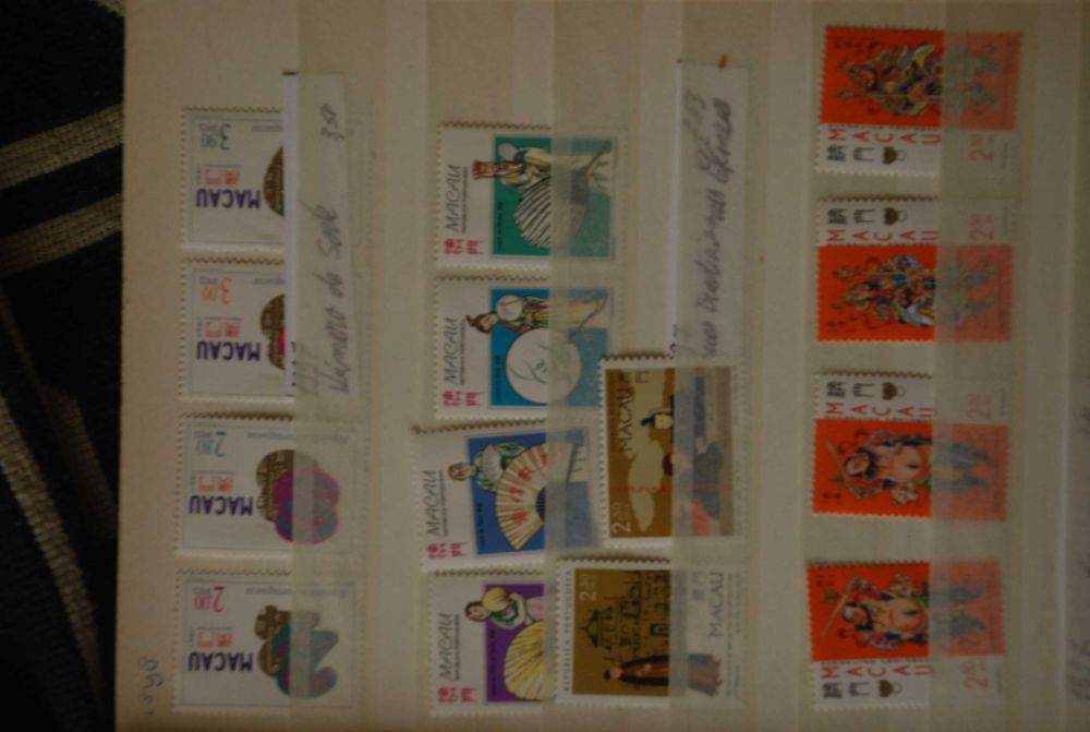 Selos novos de Macau