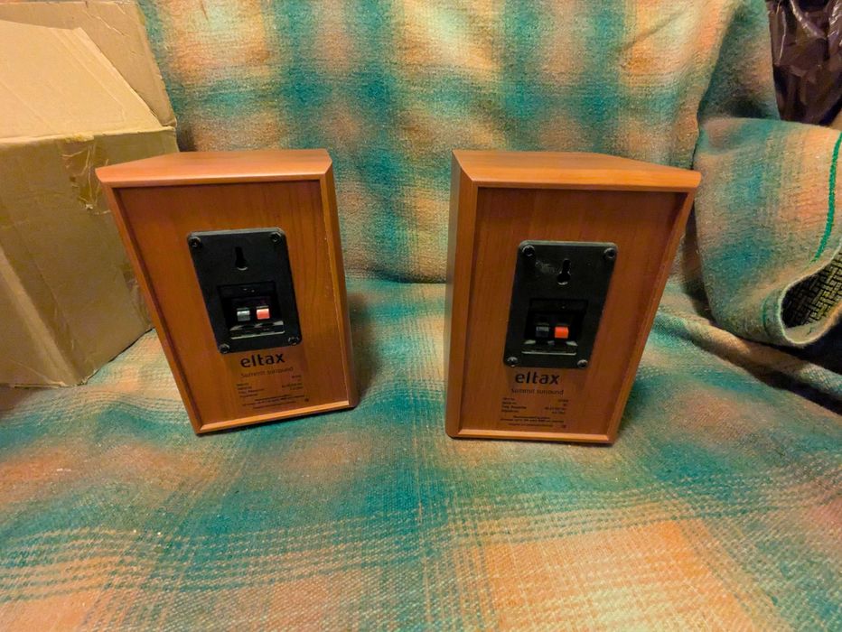 Satelity Eltax summit surround 2szt. B.dobry stan.
