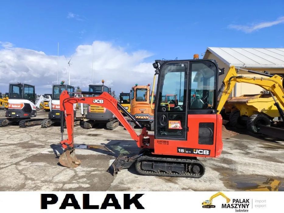 JCB Mini koparka JCB 15C-1  , 2018 rok  JCB 15C-1  , JCB  16 C-1  , Bobcat  ,Yanmar