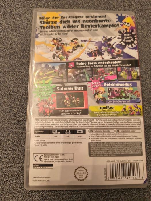Splatoon 2, Nintendo Switch